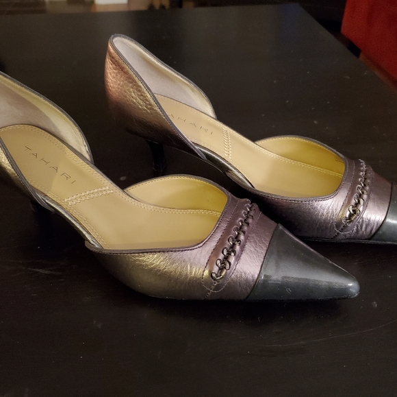 Tahari heels, 6.5M - Picture 3 of 4